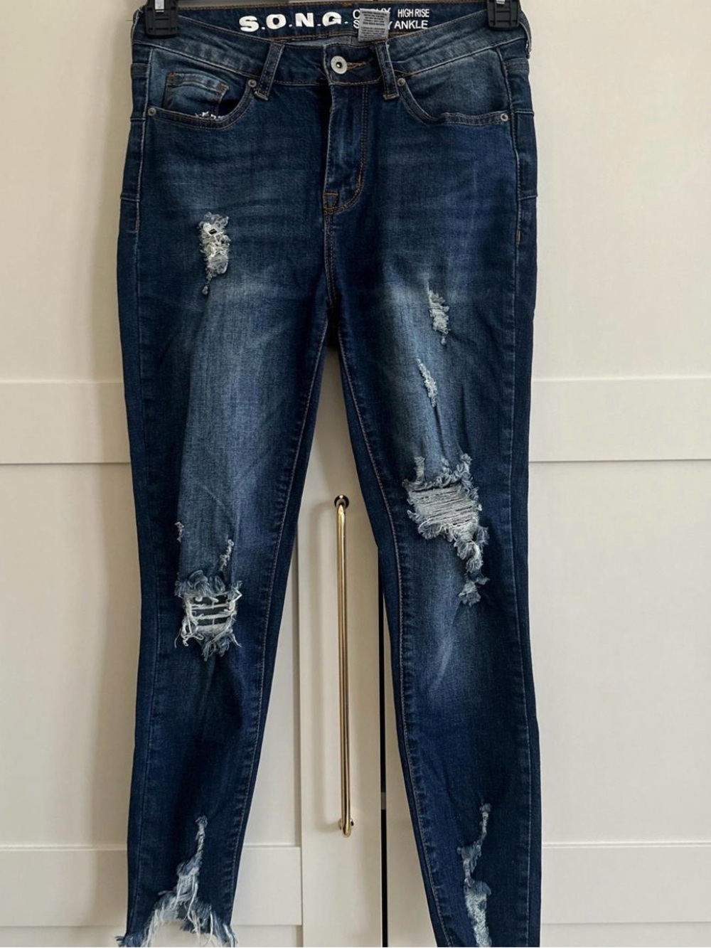 High Rise Skinny Jeans - Size: 3/26 - Worn Once